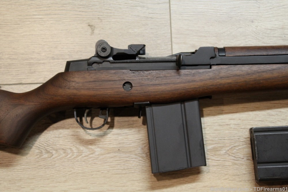 Springfield Armory M1a .308 walnut 22" w/ national match front sight & 2mag-img-3