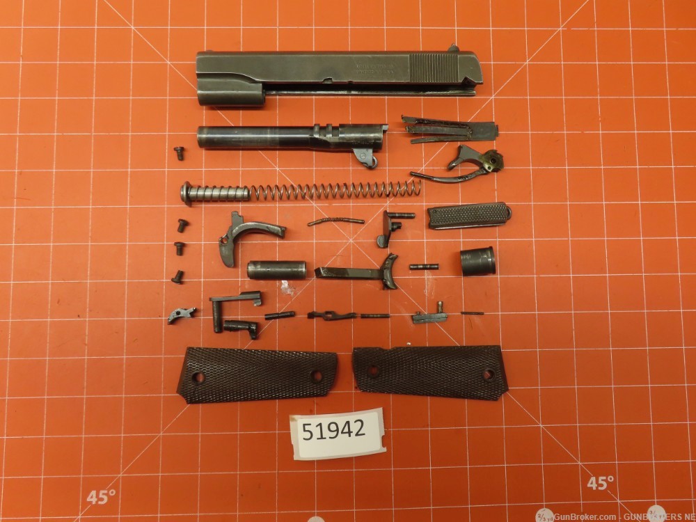 Remington model M1911-A1 US Army .45 ACP Repair Parts #51942-img-0