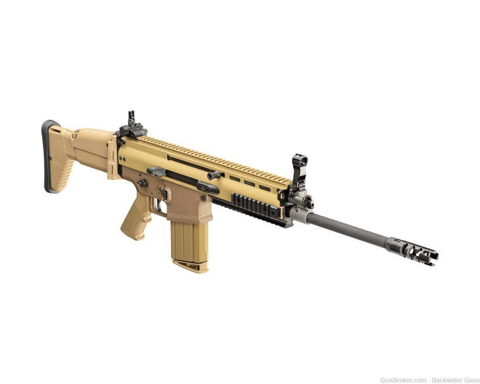 FACTORY NEW FN SCAR 17S NRCH FDE 7.62x51mm RIFLE NO RESERVE!-img-2