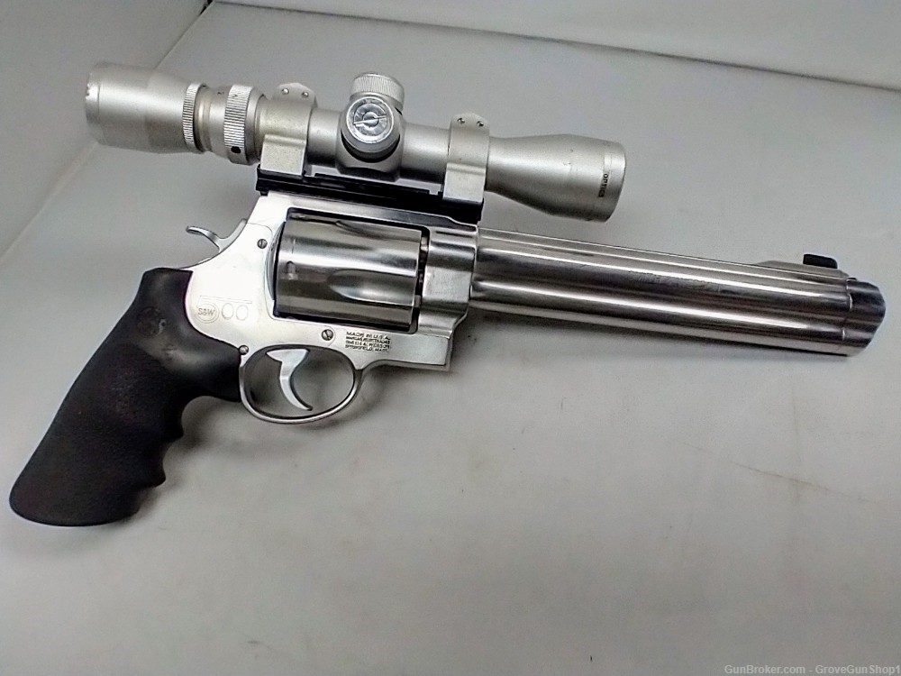 Smith & Wesson 500 8" Barrel 5-Shot Revolver 500 S&W Magnum w/Scope USED-img-11