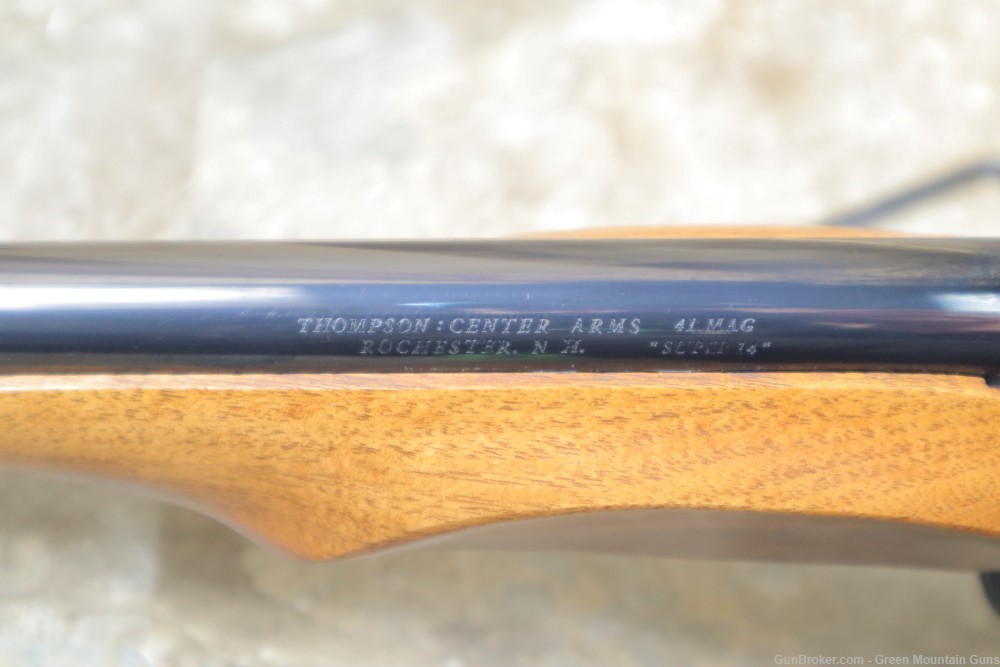 Beautiful Thompson Center Super-14 Contender .41Mag Penny Bid NO RESERVE-img-23