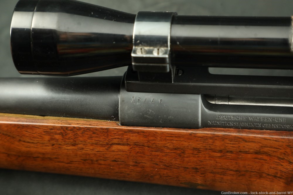 Sporterized German DWM Mauser 98 Bolt Action Rifle In .243 Winchester, C&R-img-31