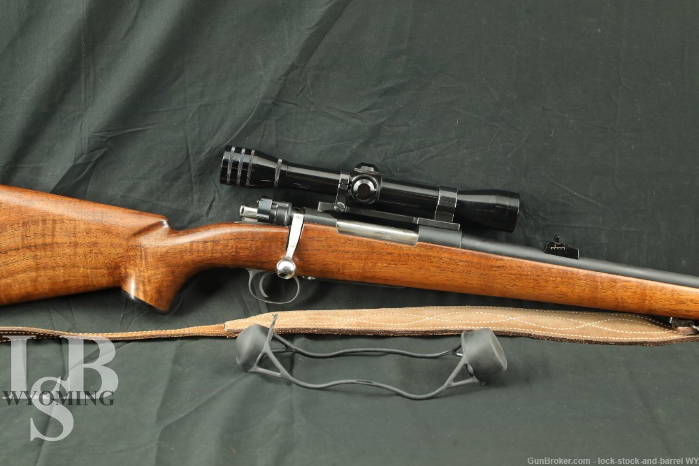 Sporterized German DWM Mauser 98 Bolt Action Rifle In .243 Winchester, C&R-img-0