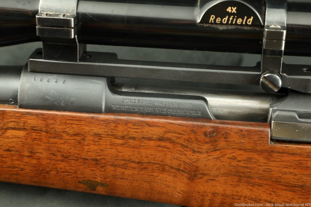 Sporterized German DWM Mauser 98 Bolt Action Rifle In .243 Winchester, C&R-img-32