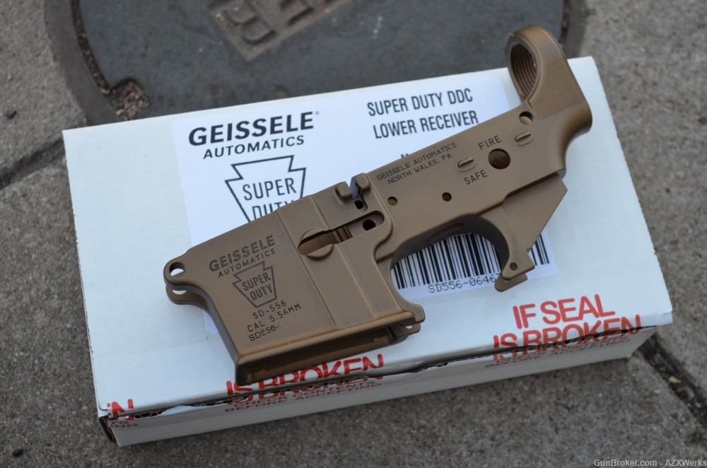 Geissele SD-556 DDC Stripped lower AR15 M4 New Rare SD556 5.56mm-img-0