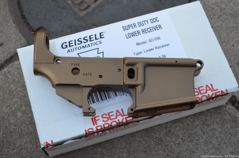 Geissele SD-556 DDC Stripped lower AR15 M4 New Rare SD556 5.56mm-img-2