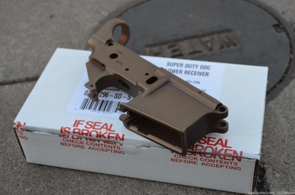 Geissele SD-556 DDC Stripped lower AR15 M4 New Rare SD556 5.56mm-img-3