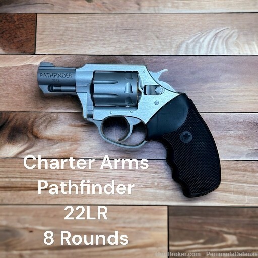CHARTER ARMS PATHFINDER 8 ROUND 22LR NO RESERVE HIGH BID WINS-img-0
