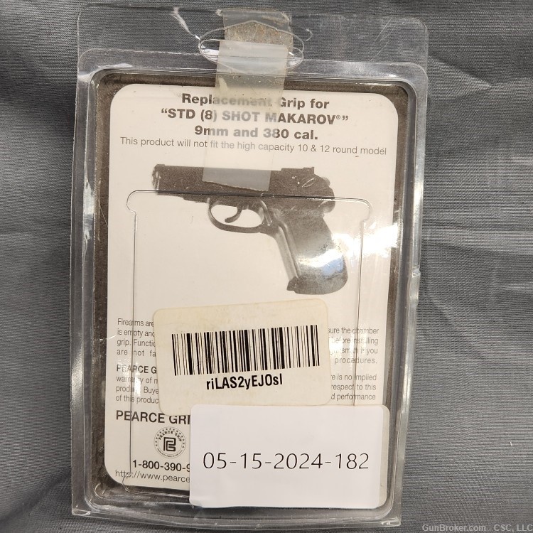 Pearce rubber wraparound grip for Makarov pistols-img-1
