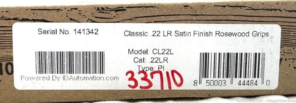 Bearman Industries Classic Derringer CL22L 22 LR 2.4" CL22LSR 33710-img-7