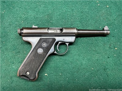 Ruger Mark I .22 lr semi auto pistol project gun 5" blued w/ 1 mag