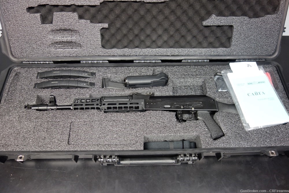 ARSENAL SAIGA AK47 7.62X39 LEGION IZHEVSK RUSSIA CASE PAPERWORK AND EXTRAS-img-2