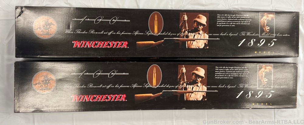 SET of Winchester 1895 HG/GR1 30-06 MATCHING SERIAL NUMBER RIFLES!-img-0