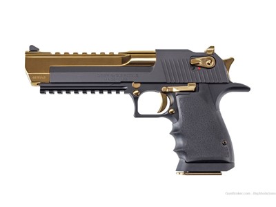 NIB Magnum Research Desert Eagle MK XIX 6" .44 w/ Gold Accent -DE44BATG