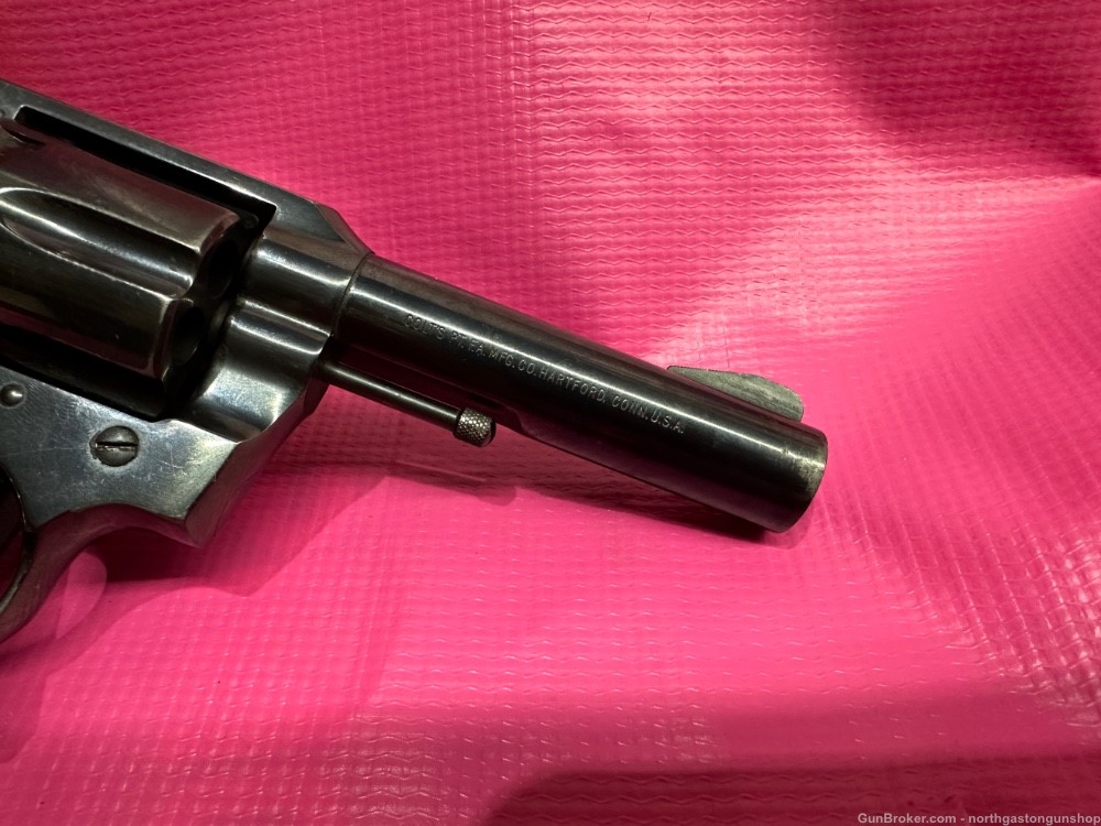 Colt metropolitan MK III 38 special blued 4” Bull barrel 6 shot with 1975-img-5