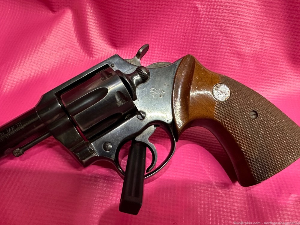 Colt metropolitan MK III 38 special blued 4” Bull barrel 6 shot with 1975-img-2