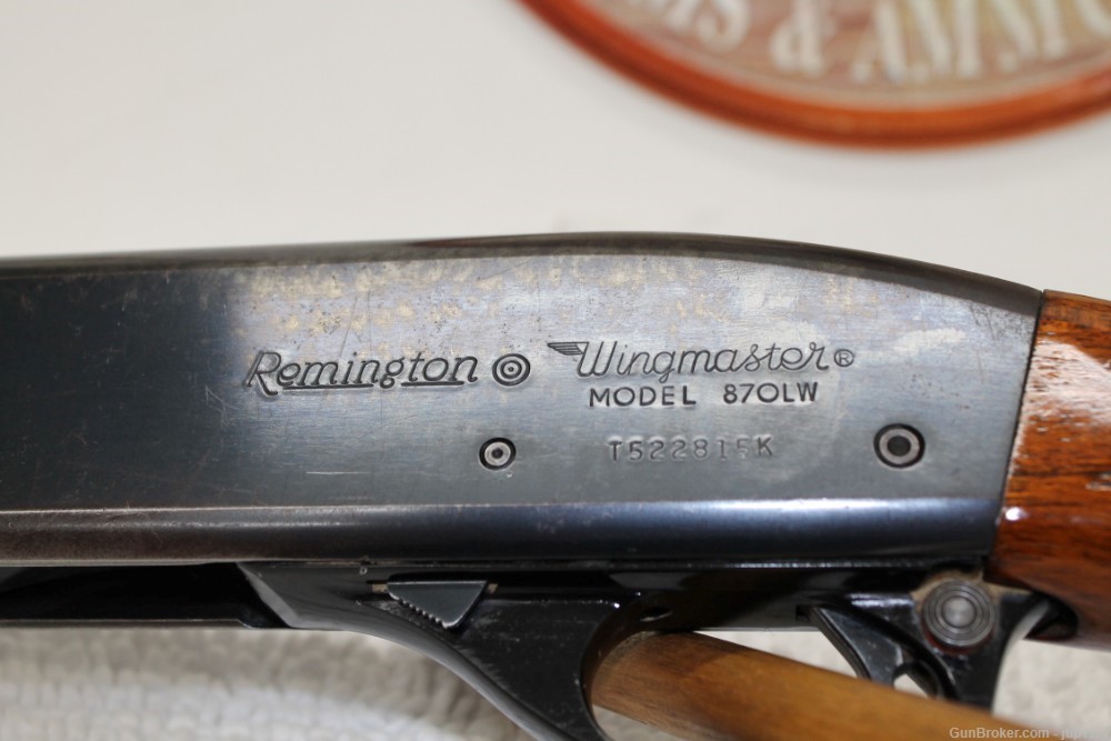 REMINGTON 870 LW WINGMASTER 20 GAUGE SHOTGUN-img-4