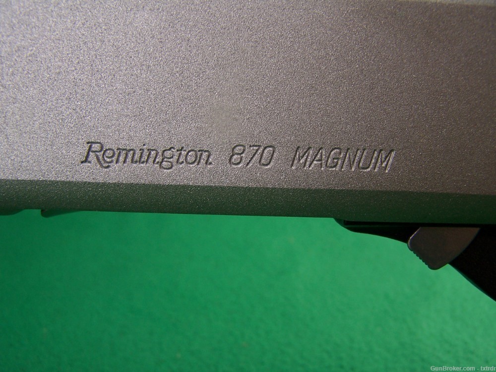 Collector Remington 870 Marine Magnum, 12 GGE, Mfd 1998, No Longer Mfd-img-24