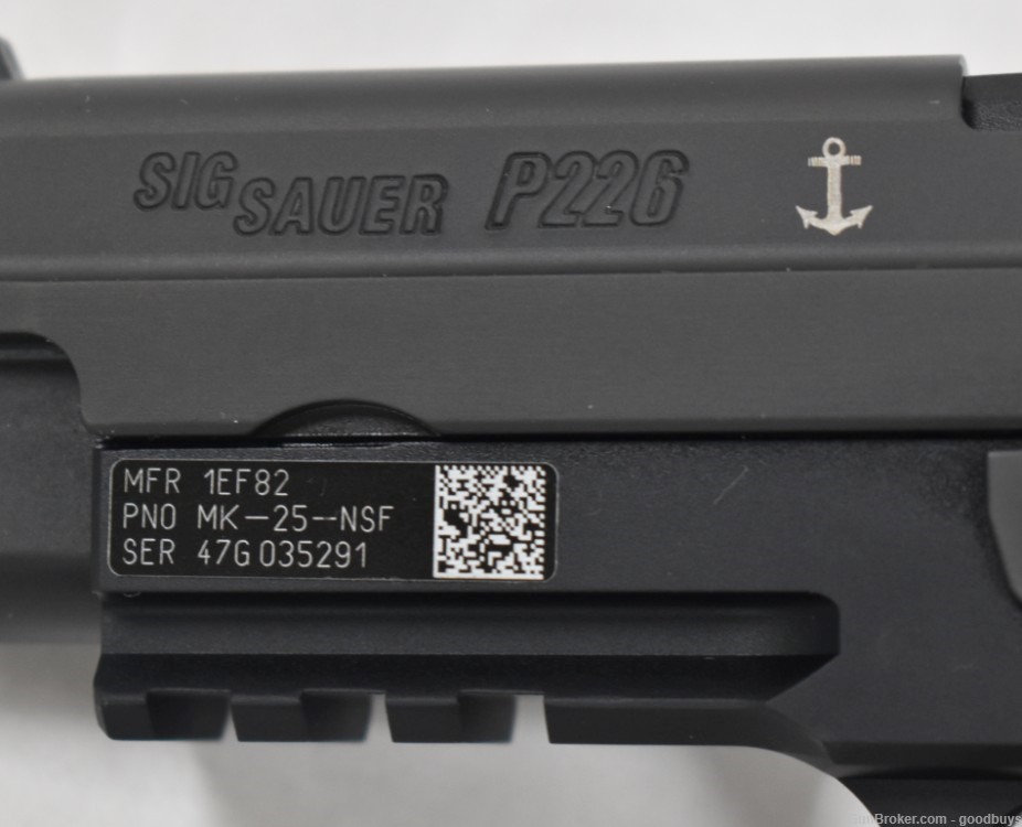 SIG SAUER P226 MK-25 NAVY SEAL NSF TALO EDITION 9mm MK-25-NSF LNIB SALE-img-16