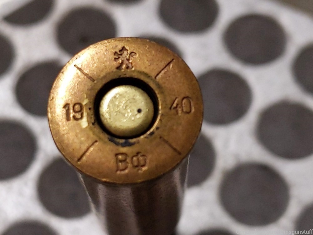 1940 dated 8x56R cartridge 1 rd-img-1