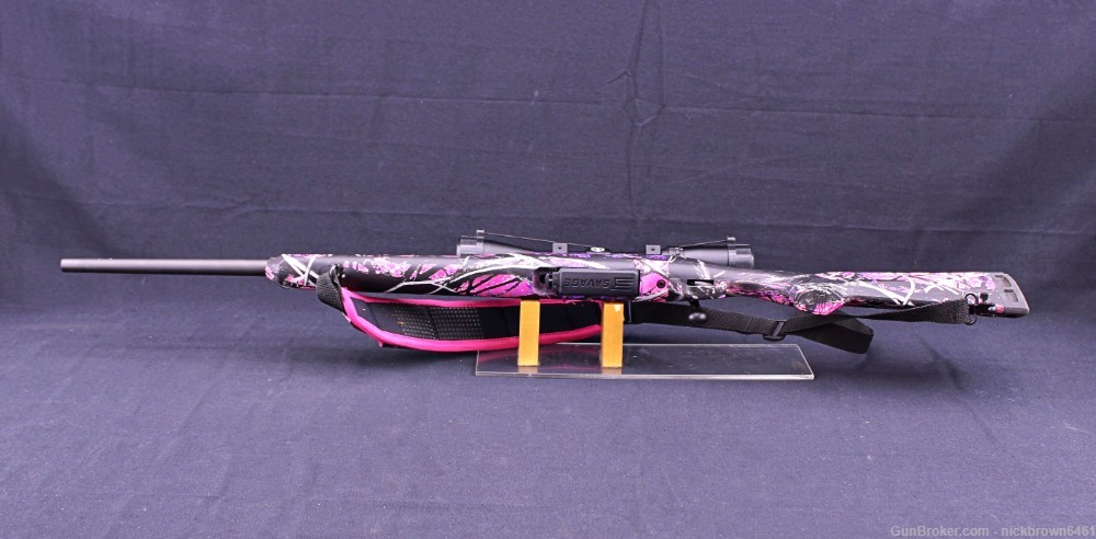 SAVAGE AXIS .243WIN 20" MUDDY GIRL FREE BUSHNELL 3-9X40 57100-img-5