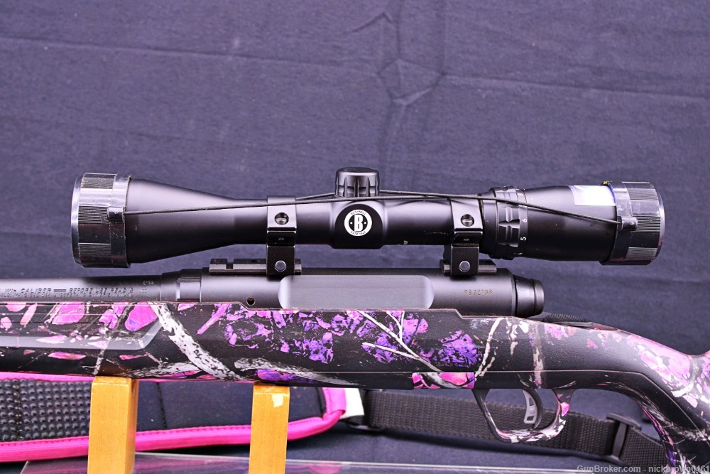 SAVAGE AXIS .243WIN 20" MUDDY GIRL FREE BUSHNELL 3-9X40 57100-img-9