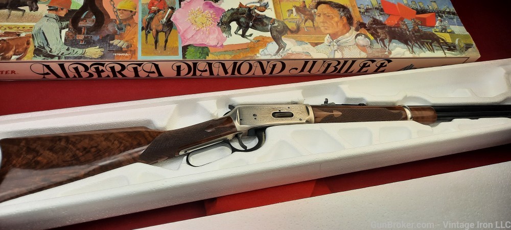Winchester Model 94 Alberta Diamond Jubilee #47  38-55 NIB! NR-img-5