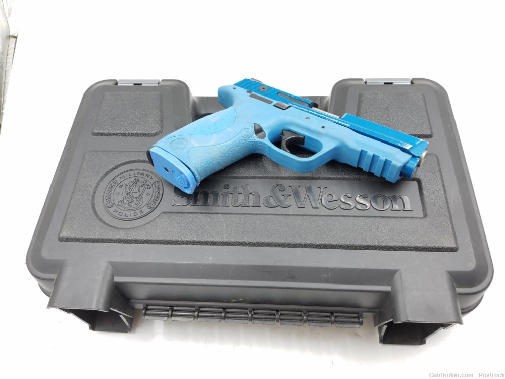 Smith & Wesson S&W M&P Simunition FX CQT 9mm Training Pistol w/ Magazine -img-18