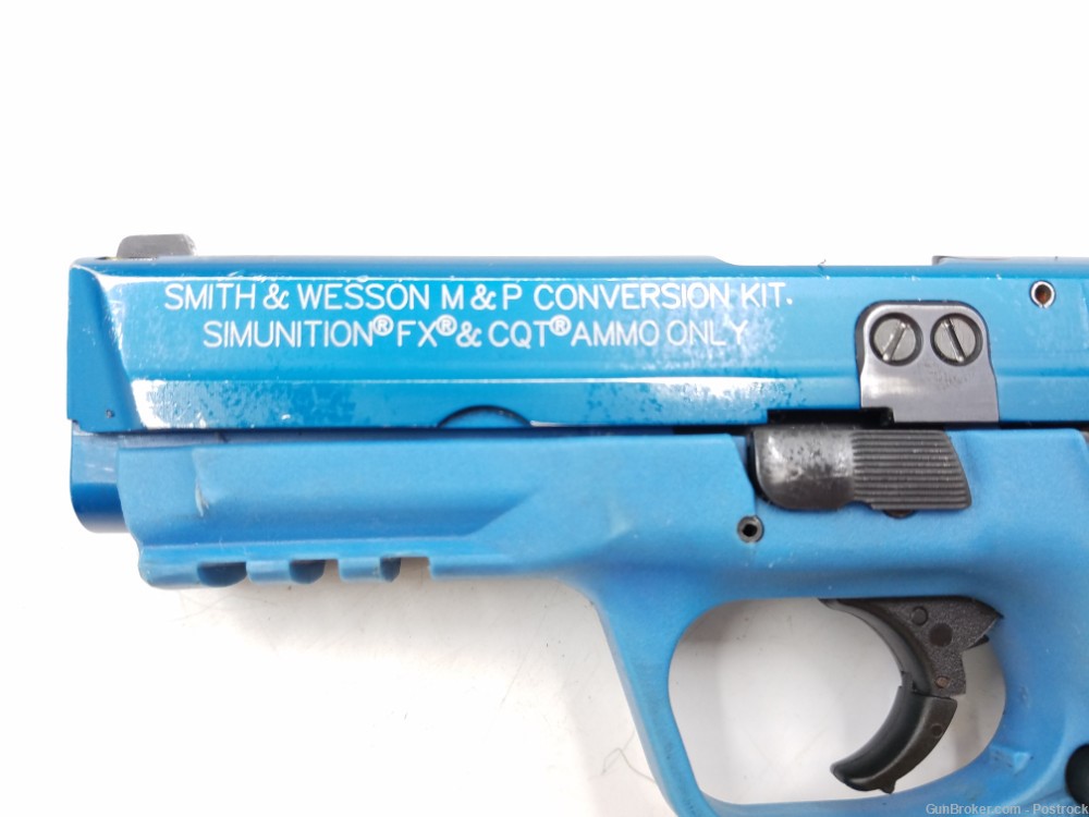 Smith & Wesson S&W M&P Simunition FX CQT 9mm Training Pistol w/ Magazine -img-5