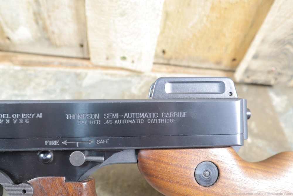 Collectible Auto Ordnance 1927-A1 Tommy Gun .45ACP Penny Bid NO RESERVE-img-22