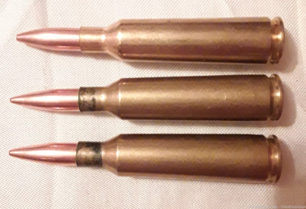 83 x Reload Ammo Rounds COMPONENTS ONLY Cal. .22-250 REM Hornady Match BTHP-img-2