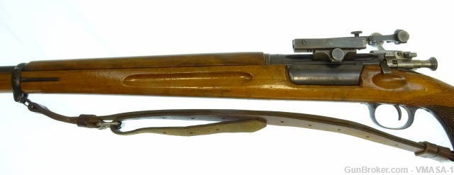VM 078 Norwegian Krag Model 1894 Target Match Configuration .22LR Rifle-img-7
