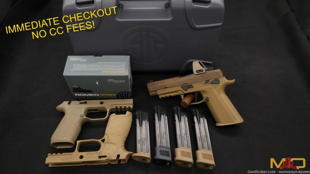 Sig Sauer P320 M17 9mm Extras! Penny Start!-img-0