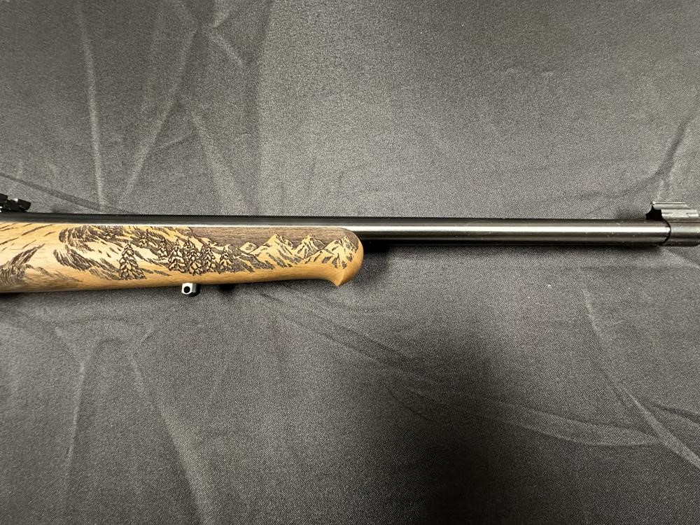 Ruger 10/22 Carbine 1103 22 LR 18.5" Satin Black, Custom Mule Deer Stock-img-1
