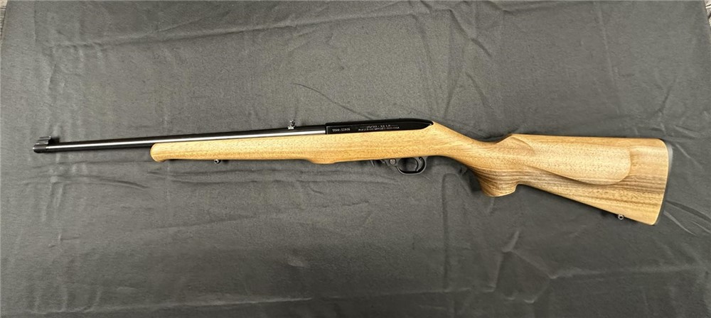 Ruger 10/22 Carbine 1103 22 LR 18.5" Satin Black, Custom Mule Deer Stock-img-4