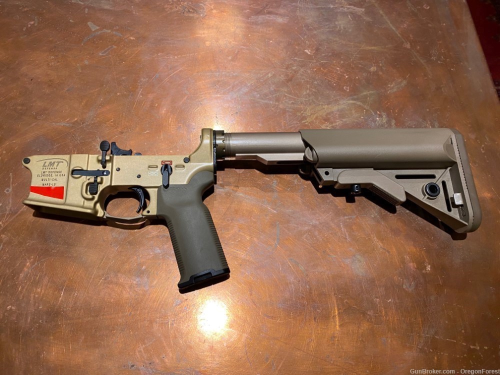 LMT MARS-L complete lower Tanodized FDE rare -img-1