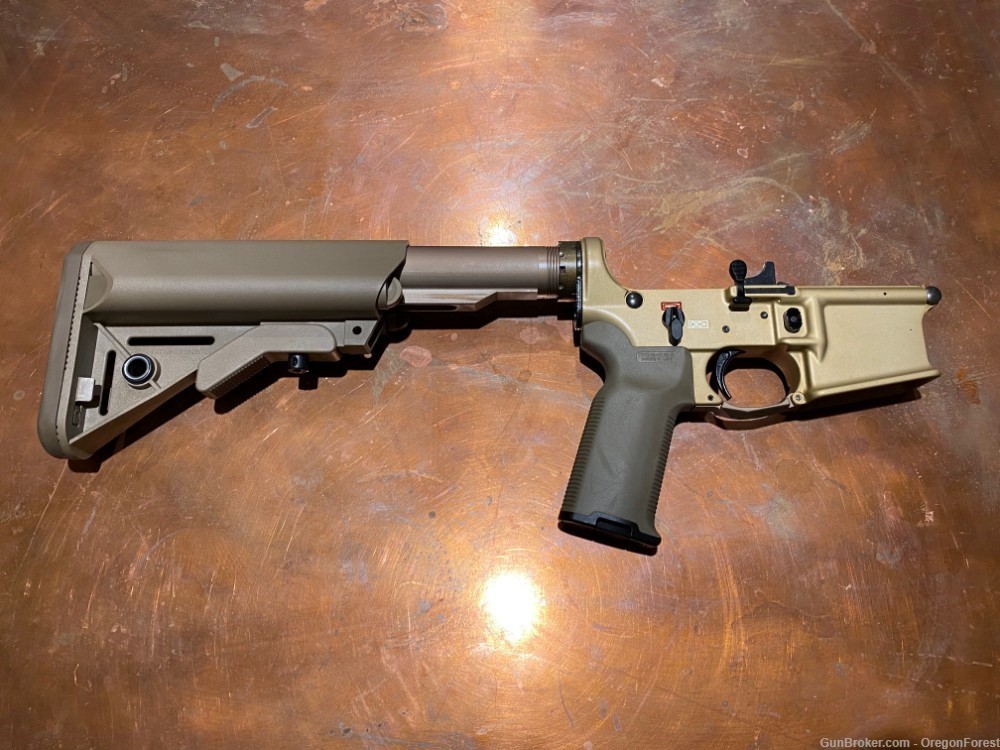 LMT MARS-L complete lower Tanodized FDE rare -img-0