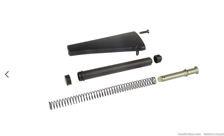 A2 Fixed Stock with 308 Buffer Tube Assembly Kit AR-15 M&P-img-0