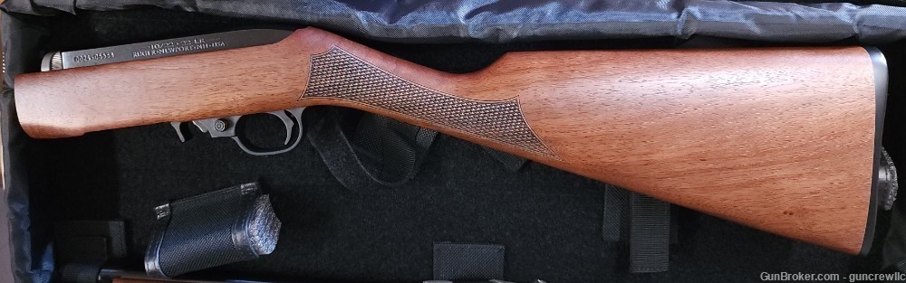 Ruger 21149 10/22 Takedown Walnut 22LR Black 22 LR 18.5" TALO Layaway-img-5