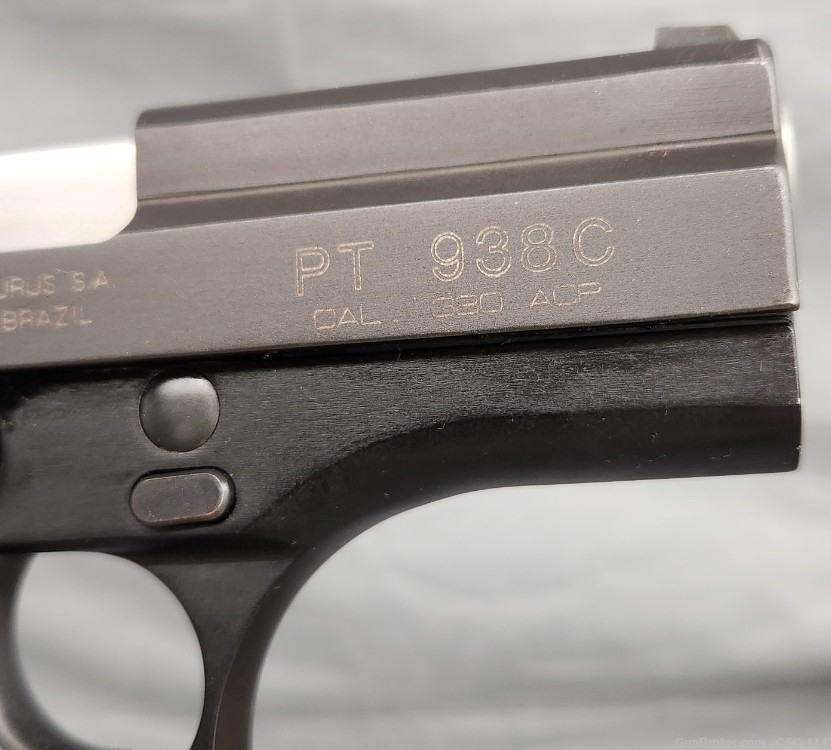 Taurus PT 938C pistol .380 with box-img-12