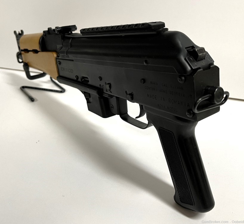 Century Arms Draco NAK9 Pistol 9mm Glock Compatible Mag AK Romania -img-12