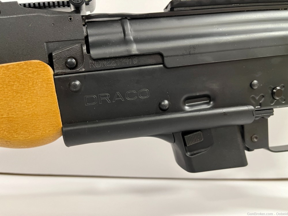 Century Arms Draco NAK9 Pistol 9mm Glock Compatible Mag AK Romania -img-11