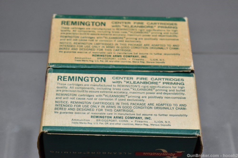 2 Full Boxes 115 Rds & 35 Fired Cases Remington Hi Speed 22 Hornet 45 G -img-3