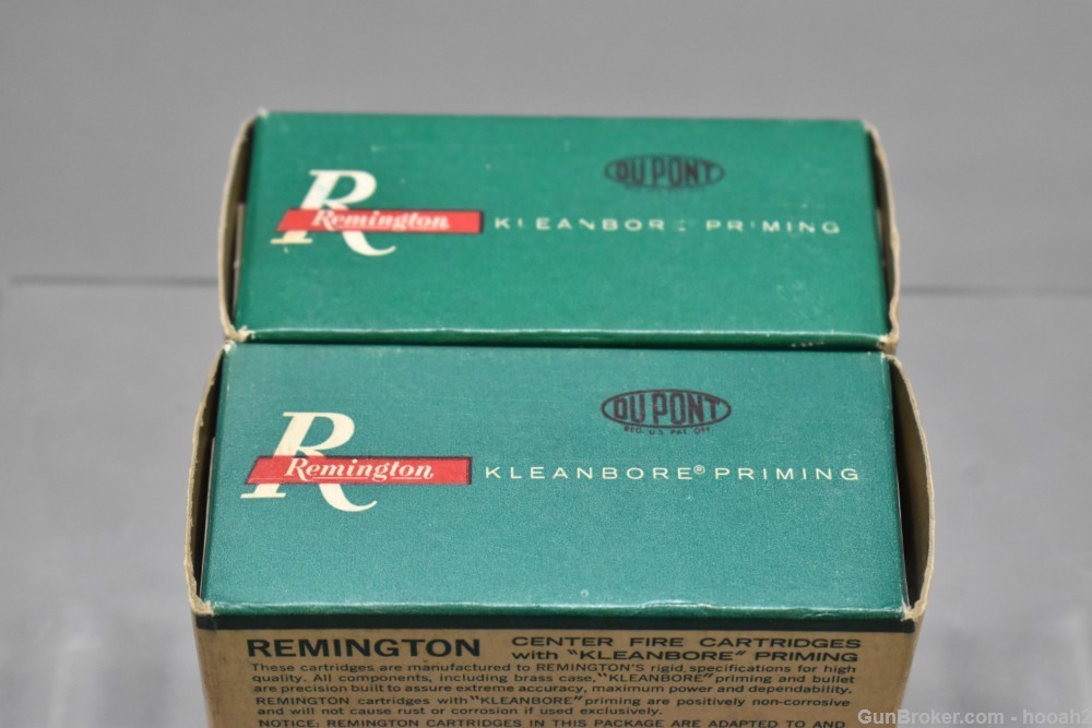 2 Full Boxes 115 Rds & 35 Fired Cases Remington Hi Speed 22 Hornet 45 G -img-4