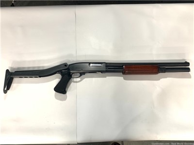 REMINGTON 870 WING MASTER WITH *RARE LAW ENFORCMENT STOCK* 12GA