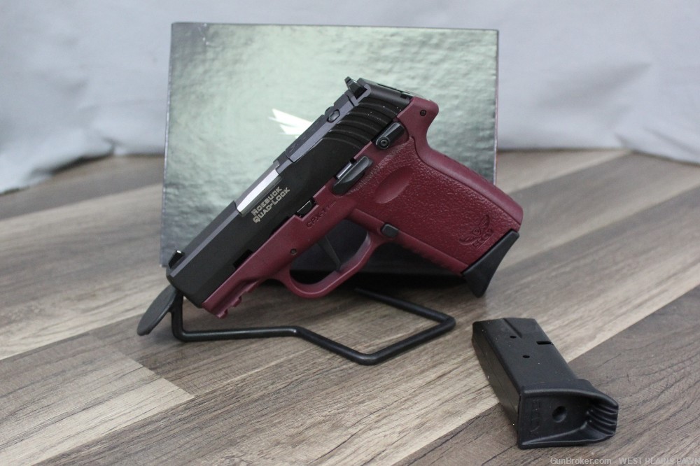 NIB SCCY CPX-1 SEMI AUTO PISTOL, 9MM, 3.1" BRL, 10 RND-img-0