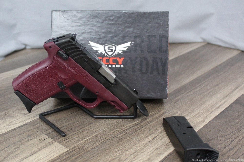 NIB SCCY CPX-1 SEMI AUTO PISTOL, 9MM, 3.1" BRL, 10 RND-img-1