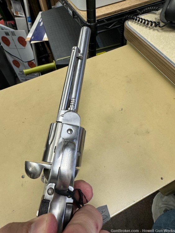 Ruger Blackhawk .357 magnum Stainless 6 5/8" barrel with Scope-img-5
