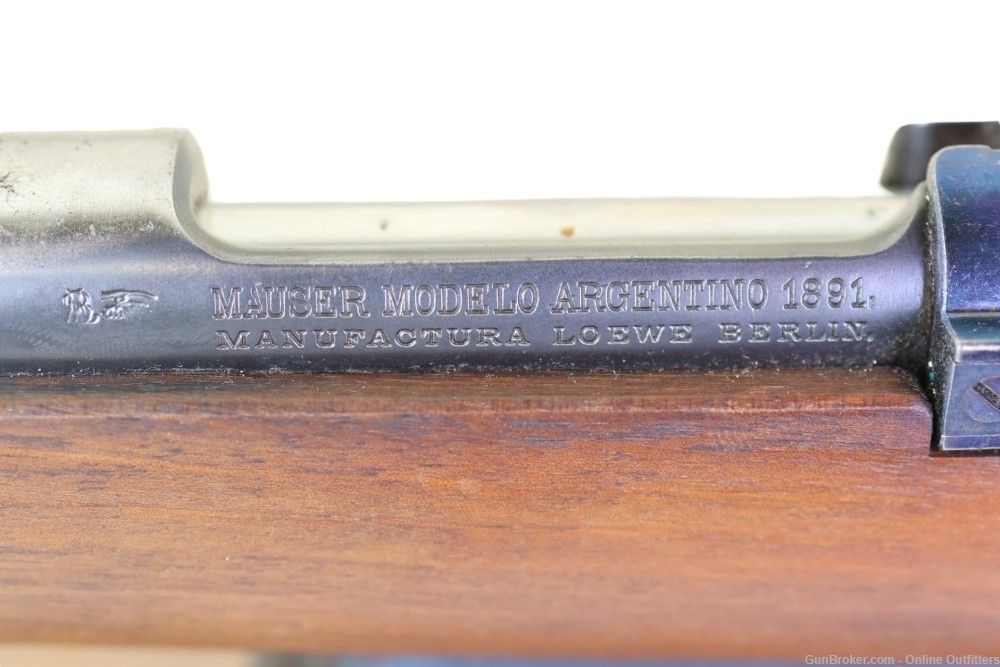 Mauser Modelo Argentino 1891 7.65x53mm Bolt Action 29" 5+1 Walnut Stock-img-13
