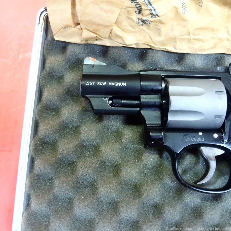 S&W 386 PD, 357 Magnum, 7 Shot, Box, Mint-img-1